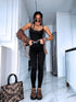 Black jeans "DAILY LOOK" XJ130 PRE-ORDER